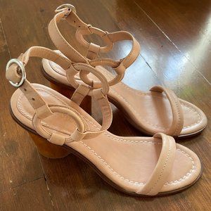 Nude Bernardo High Heeled Sandals